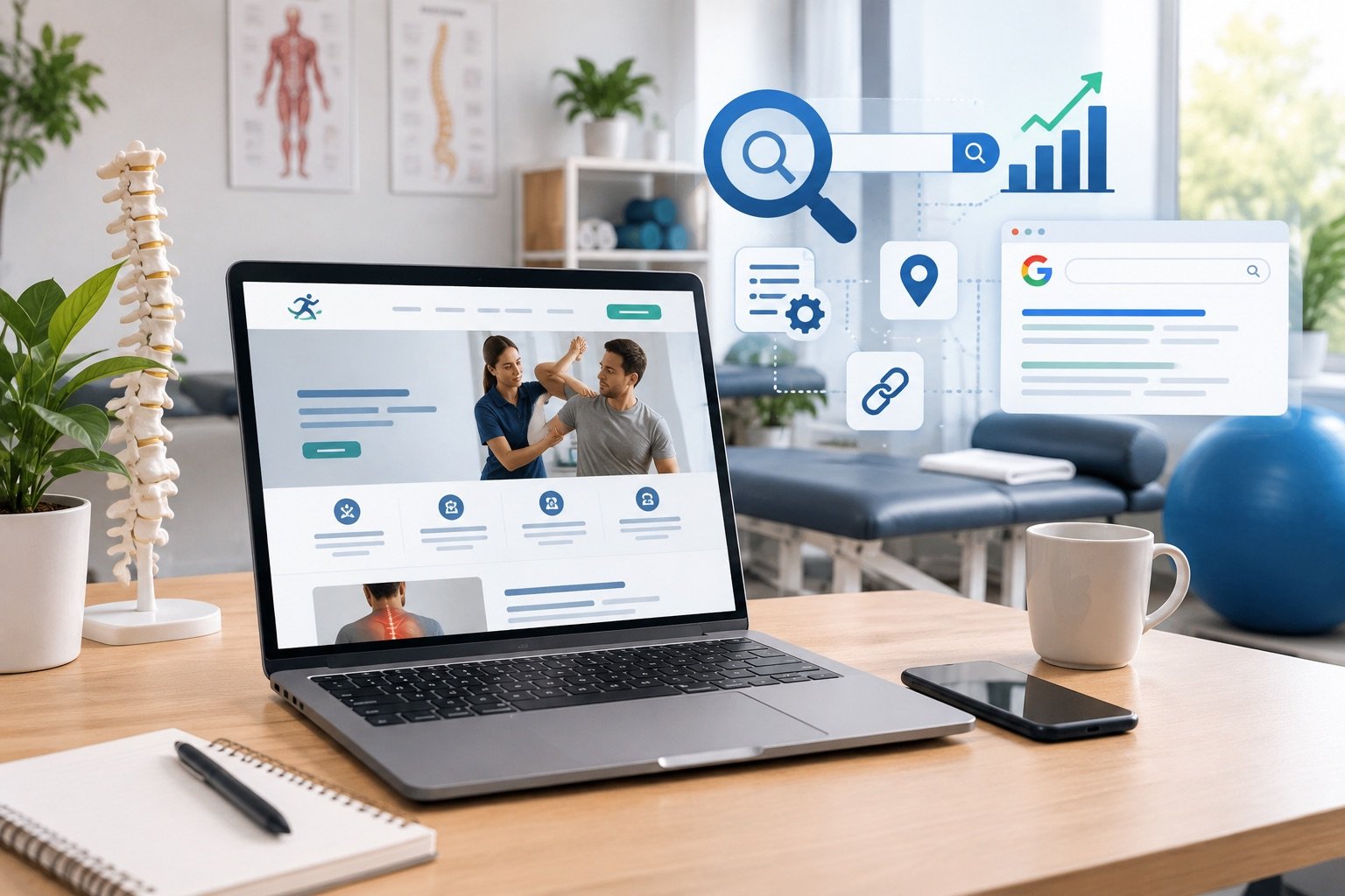 how to improve seo for physiotherapy website