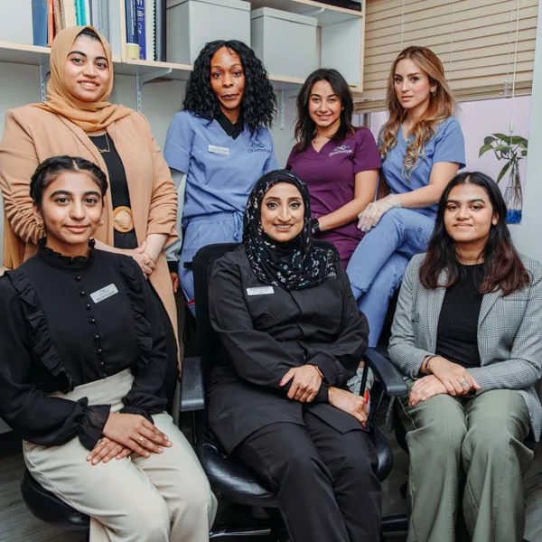 The Skinfinity Aesthetics Medspa team in their Mississauga clinic